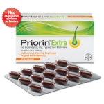 PRIORIN Extra, Συμπλήρωμα Διατροφής Κατά της Τριχόπτωσης - 60caps