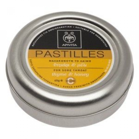 APIVITA PASTILLES THYME 45GR/10 