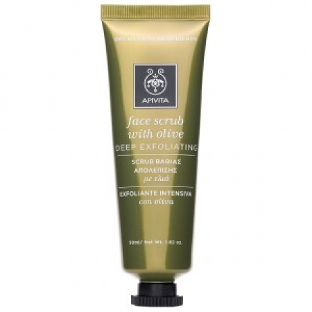 APIVITA SCRUB ΒΑΘΙΑΣ ΑΠΟΛΕΠΙΣΗΣ ΜΕ ΕΛΙΑ 50ML 