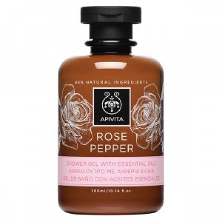 APIVITA ROSE PEPPER ΑΦΡΟΛΟΥΤΡΟ 300ML 