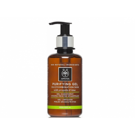 APIVITA PURIFYING GEL ΓΙΑ ΛΙΠΑΡΕΣ-ΜΙΚΤΕΣ ΕΠΙΔΕΡΜΙΔΕΣ 200 ML