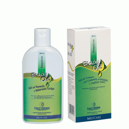 Frezyderm Baby Oil - Λάδι με Χαμομήλι + Μαλακούς Εστέρες 200 ml
