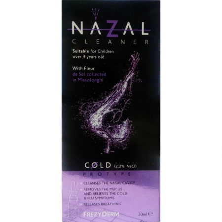 FREZYDERM NAZAL CLEANER COLD 30ML 