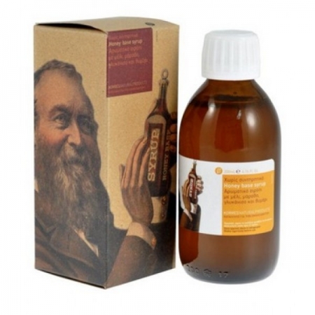 KORRES HONEY BASE SYRUP FOR SORE THROAT 200ML