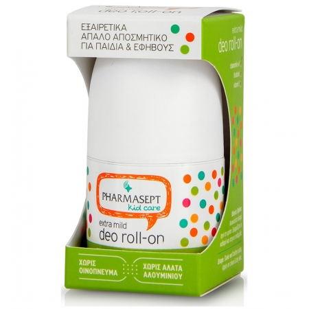 Pharmasept Kid Deo Roll-on Extra Mild Εξαιρετικά Απαλό Αποσμητικό για Παιδιά 50ml
