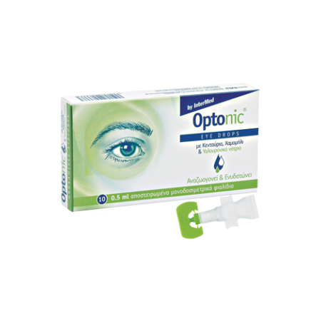 INTERMED OPTONIC EYE DROPS 10 ΦΙΑΛ 0,5ML 