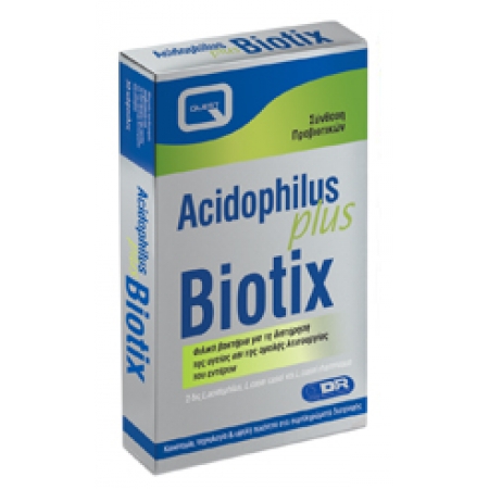 QUEST VITAMINS ACIDOPHILUS PLUS BIOTIX 30 CAPS