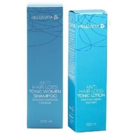 Helenvita Anti Hair Loss Tonic Lotion 100ml + Δώρο Anti Hair Loss Tonic Women Shampoo 200ml