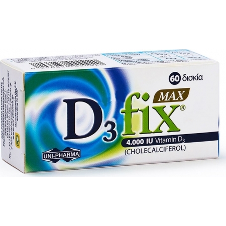 D3 FIX 60 TABS 4000 IU